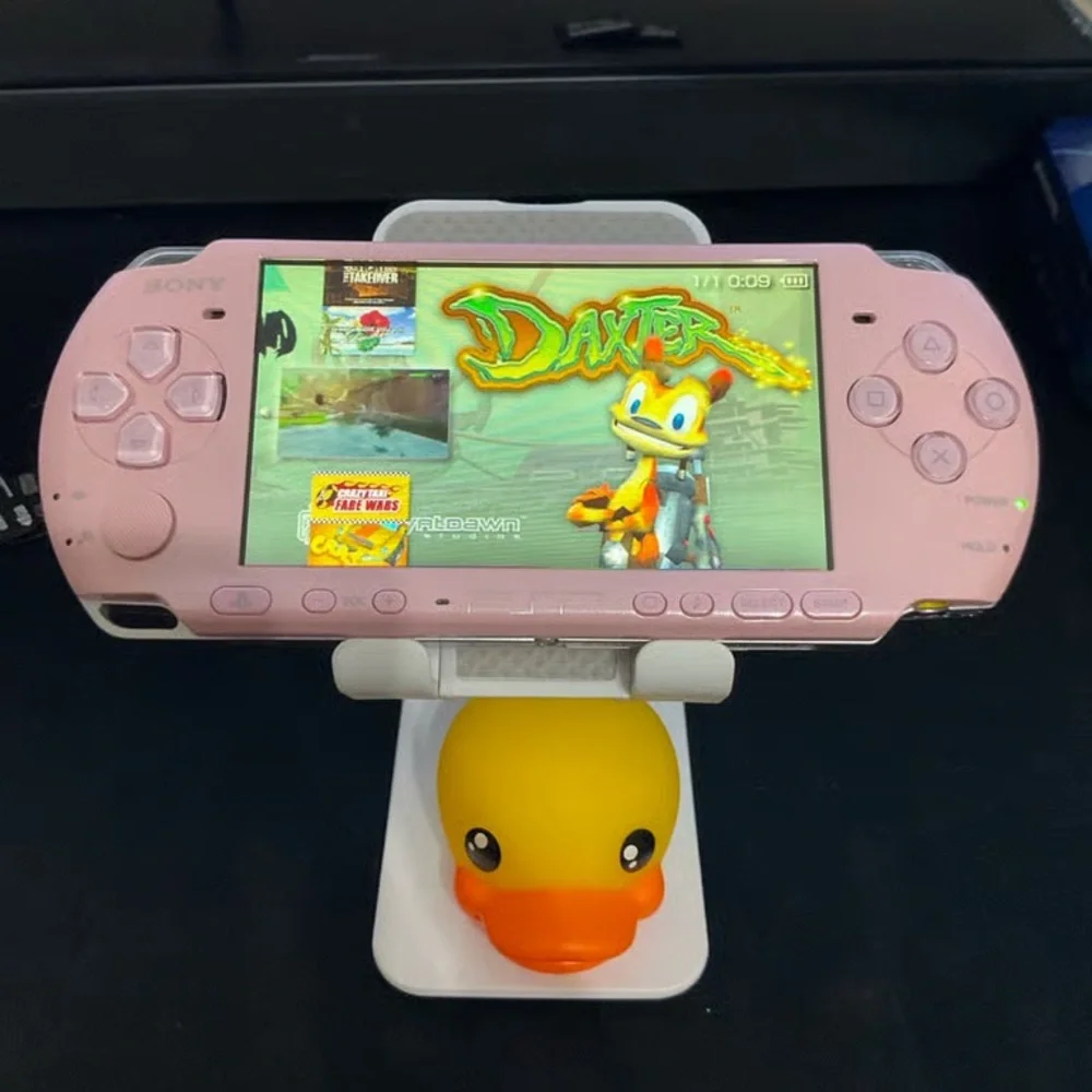 Sony Handheld Console in Soft Pink
